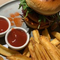 No Chicken Burger  at Katzentempel - Hannover in Hannover