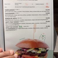 Menu  at Katzentempel - Hannover in Hannover