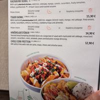 Menu  at Katzentempel - Hannover in Hannover