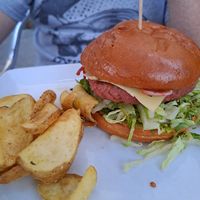 Burger at Rokola in Graus