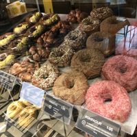 Beautiful vegan donuts at Holy Donut - Vilniaus in Vilnius