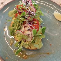 Avocado toast at Holy Donut - Vilniaus in Vilnius