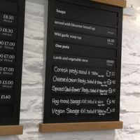 Plenty of vegan meal choices and vegan cake, scones. at Crofters Cafe in Truro