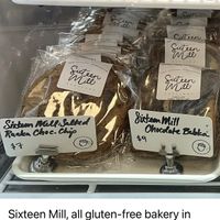I was told to inform the gluten-free vegans that Sixteen Mill is very delicious as well as very strict about keeping things gluten-free   at Electric Beets in Brooklyn