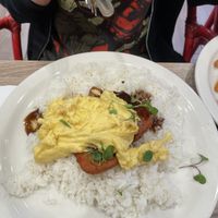 Vegan Loco Moco  at Stacks Pancake House in Dana Point