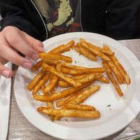 French fries  at Stacks Pancake House in Dana Point