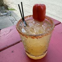 spicy margh  at Blaze in Bar Harbor