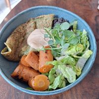 Bowl at Bumblebee Cafe in Kandel