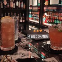 Big Apple Tea (L) Naked and Afraid (R)  at Wild Orange in Honolulu
