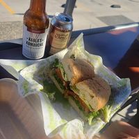 Vegan sandwiches with kombucha   at Pasillo Sanó  in Tijuana