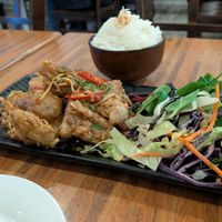 Jungle crispy chicken at Kuan Yin Tea House in Southport