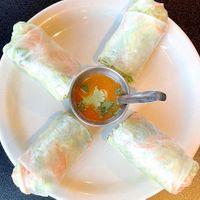 Veggie spring rolls    at Arroy in St Cloud