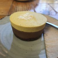 Chocolate and mango raw cake   at Casa Nirvana in Sao Martinho Das Amoreiras