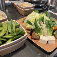 Vegetarian Set at Tabu Shabu  in San Jose