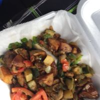 Roasted vegetable hash at Chill in St Pete Beach