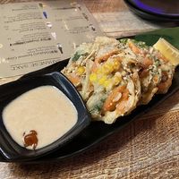 Vegetable Tempura at Hinodeya Campbell Town in Campbell