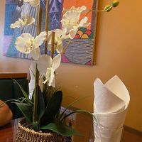 Table Decor at Kategna Ethiopian Restaurant in San Jose