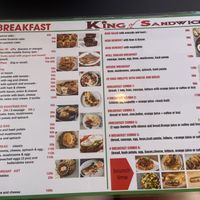 Veggie breakfast is vegan  at King Of Sandwich in Phan Thiet