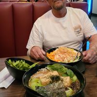 Took my father out for his birthday. The vegan pho in edamame were amazing. And he enjoyed his poke. at ijji Noodle House & Poke Don in Reno