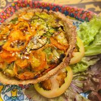 Quiche vegan at Sodade Casa da Cultura in Boa Vista