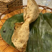 Poppadom   at Banana Leaf Saigon in Ho Chi Minh City