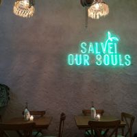 View from the inside  #Veganuary at Salvei in Playa Del Carmen