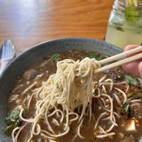 Satay ramen  at Salvei in Playa Del Carmen