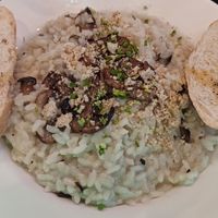Risotto at Salvei in Playa Del Carmen