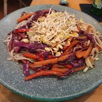 Pad thai at Salvei in Playa Del Carmen