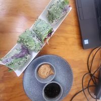 Rollitos de primavera #Veganuary at Salvei in Playa Del Carmen