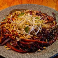 Pad thai at Salvei in Playa Del Carmen