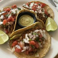Cauliflower tacos  at Salvei in Playa Del Carmen