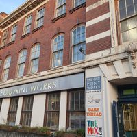 Outside at The MIX in Birmingham