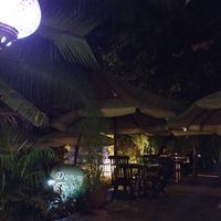the garden  at About Thyme Restaurant in Nairobi