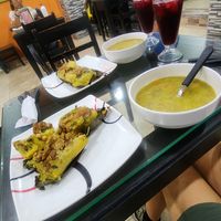 Almuerzo completo (tamal) at Vital in Santa Marta