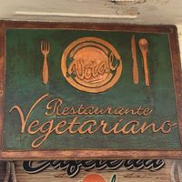 Here is their sign out in front of their restaurant at Vital in Santa Marta