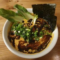 Spicy miso ramen at YASAI in Warsaw
