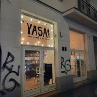 Outside at YASAI in Warsaw