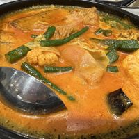 Mixed veg bean curd hot pot  at Voila in Kuala Lumpur