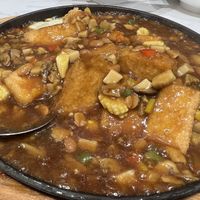 Sizzling tofu hot plate 👍🏻  at Voila in Kuala Lumpur