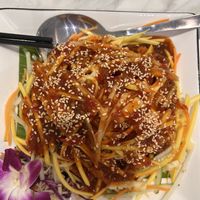 Thai style tofu  at Voila in Kuala Lumpur