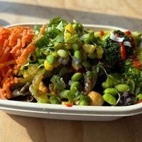 Tofu salad bowl at Silantra Asian Street Kitchen - Fruitville Pike in Lancaster