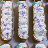 Lemon Lavender "skinny" donuts. at The Water Bar in Geneva