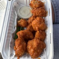 Cauli wings   at Flora Vegan Cafe in Tamarindo