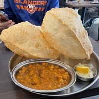 CHANA BHATURA.  at Udupi Krishna in London