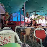 Seating area   at Old German Bakery in Dharamshala