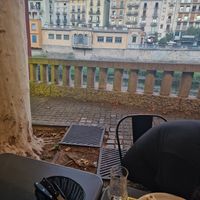 On river at El Petit Obrador in Girona