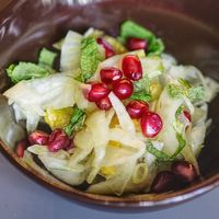 Fennel, orange and mint salad at Pulse in Edinburgh
