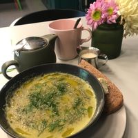 Soup of the day at Pulse in Edinburgh