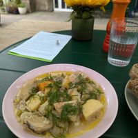Artichoke salad at Pulse in Edinburgh